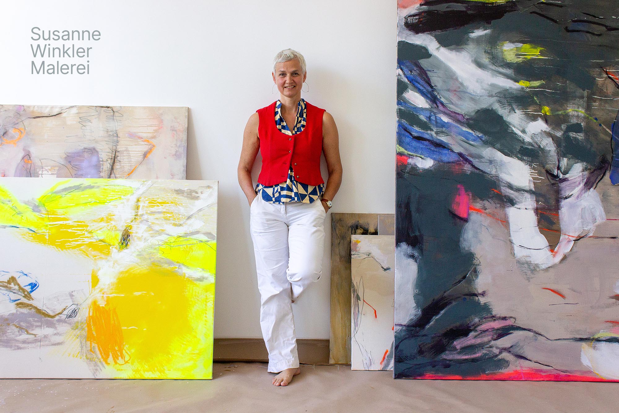 Susanne Winkler Malerei, Künstlerin und freischaffende Architektin aus Berlin zeigt eine Auswahl ihrer künstlerischen Arbeiten auf Leinwand, Papier sowie Arbeiten aus Keramik