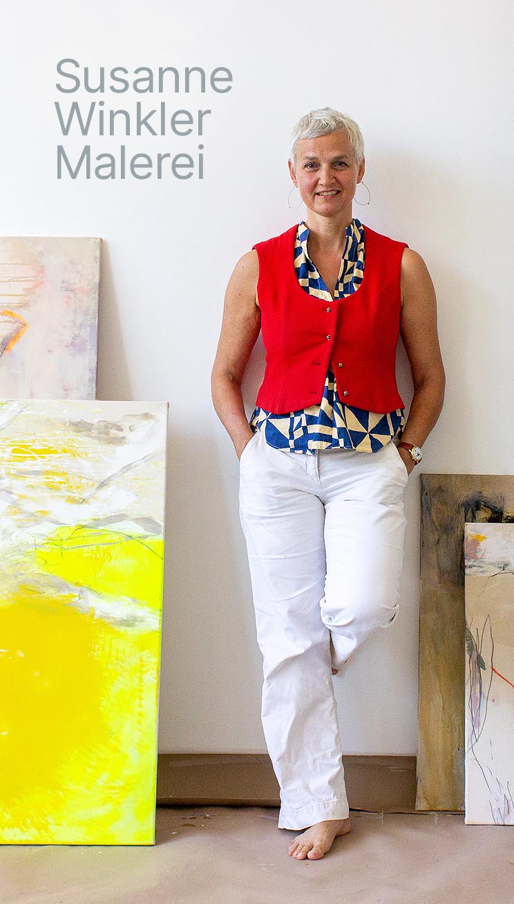 Susanne Winkler Malerei, Künstlerin und freischaffende Architektin aus Berlin zeigt eine Auswahl ihrer künstlerischen Arbeiten auf Leinwand, Papier sowie Arbeiten aus Keramik